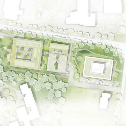 Wettbewerb Förderschule und Straßenverkehrsamt | 2.Preis